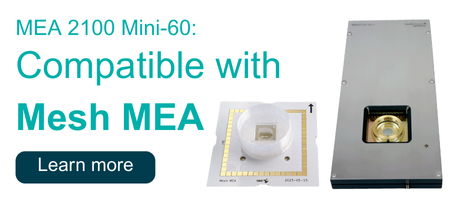 Multi Channel Systems MEA 2100 Mini-60: Compatible with Mesh MEA