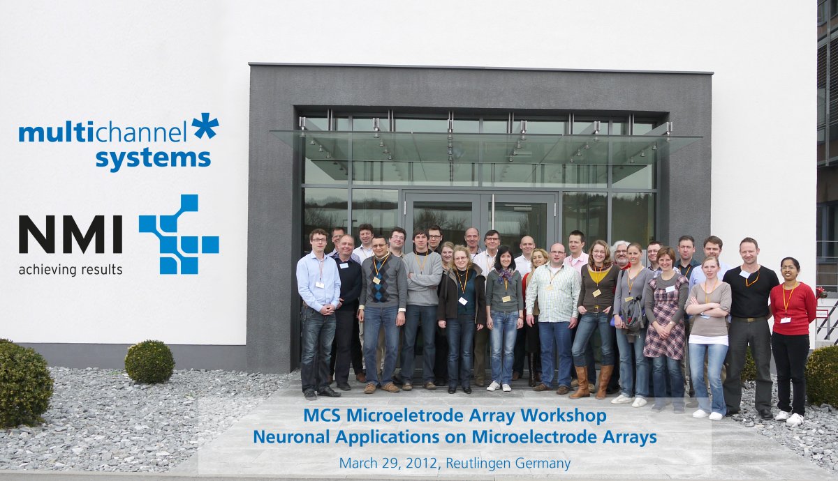 Attendees of the 2nd MCS Microelectrode Array Workshop