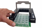 Incub8 multiwell MEA front open inserting a plate - MCS HBio