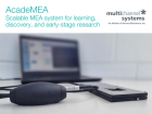  acadeMEA MEA system scalable for academics MCS HBio