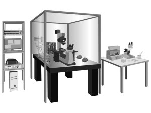 Patch-Clamp-setup