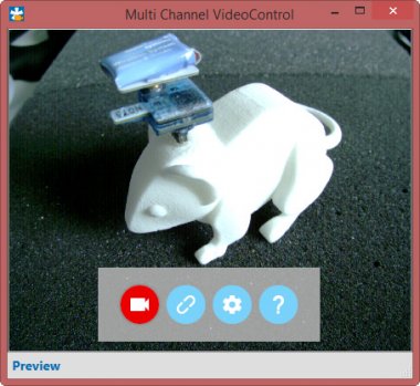 Screenshot Multi Channel VideoControl Screenshot Multi Channel VideoControl