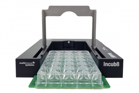 Incub8 multiwell MEA front open