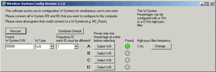 Wireless-System Config screenshot